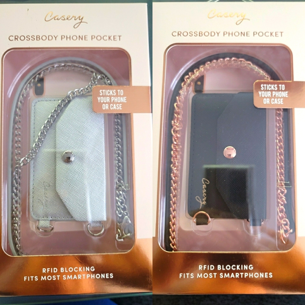 Crossbody phone pocket
